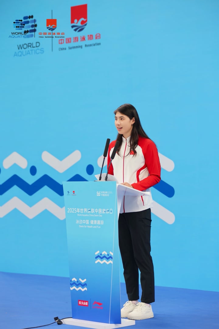 目的奥运金, 他同时表示, 泳将